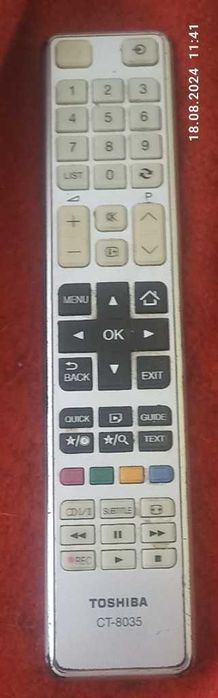 ORYGINALNY PILOT TOSHIBA CT8035 -do telewizorow ! tanio -zapraszam ;-)