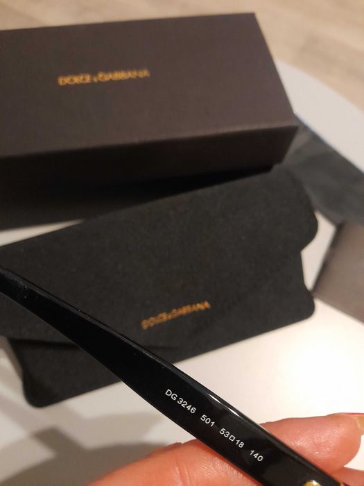 Okulary korekcyjne oprawy DG dolce gabbana nowe z metką 3246 53czarne