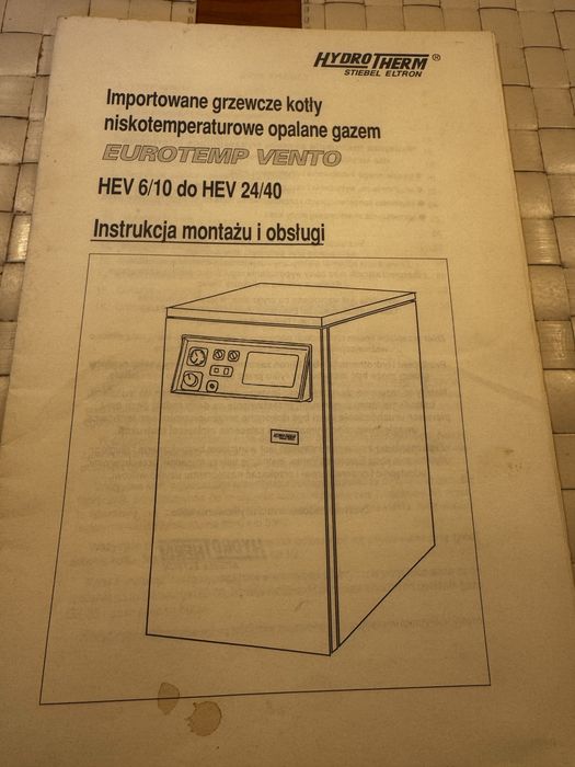 Używany piec gazowy Hydrotherm Stiebel-Eltron