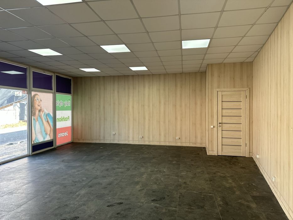 Оренда нового комерційного примішення 60 м2 з ремонтом, Коцюбинське