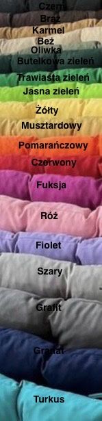 Poduszka do bujaka montessori 130 x 40 kolory
