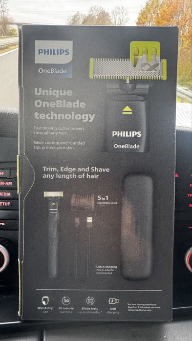 One blade trymer black edition