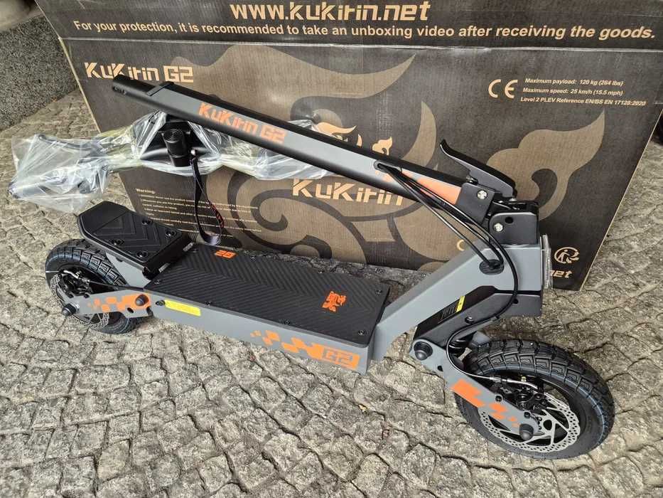 KuKirin G2 hulajnoga elektryczna NOWA Kraków 45 km/h 1200W 2025