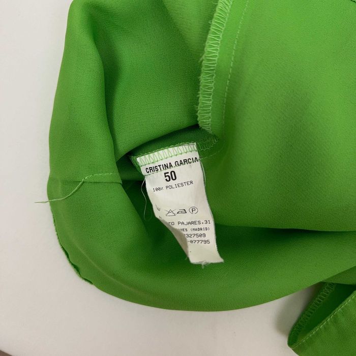 Blusa Cristina Garcia Sem Mangas Verde L