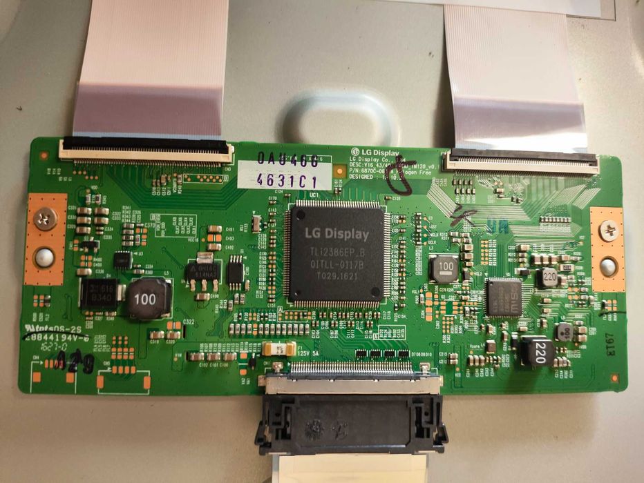 TV LG 55UH615V peças colunas tiras led placa display fonte alimentação