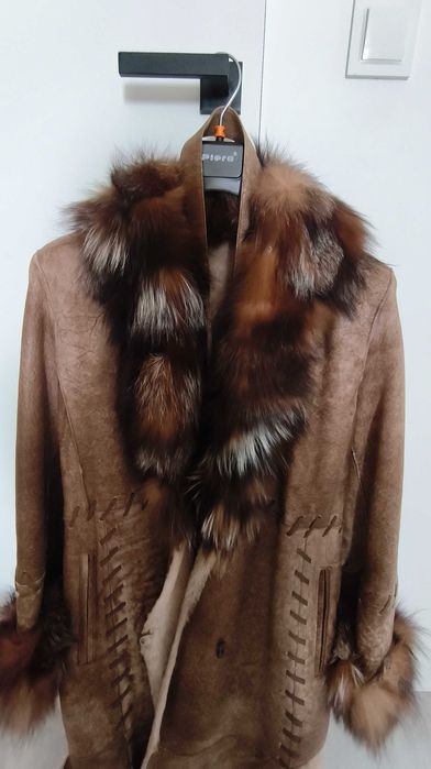 Kożuch damski naturalny