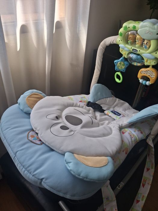 Cadeira de baloiço Chicco Dreams Bouncing Chair – Espreguiçadeira bebé + barra de atividades