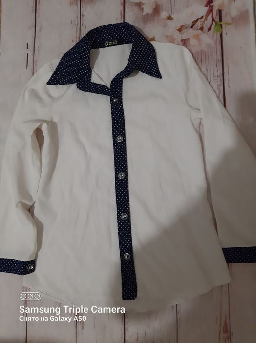 Рубашка детская школьная