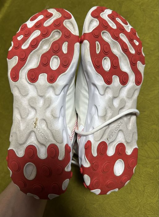 Кроссовки Nike React Element 55 White/Red Original Размер 37.5