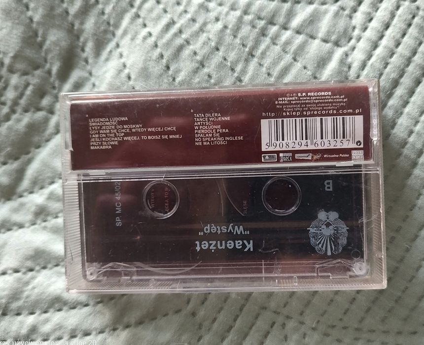 Kaseta kaenżet występ