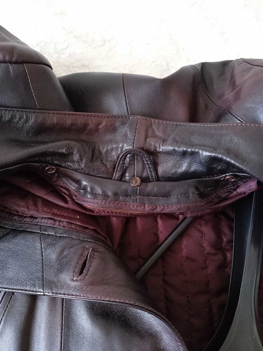 Płaszczyk z naturalnej skóry