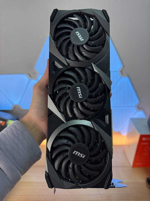 Ігрова відеокарта RTX 3070Ti Ventus3x 8Gb GDDR6X MSI KLAVAcomp