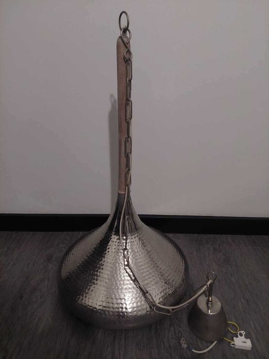 Candeeiro de metal/latão