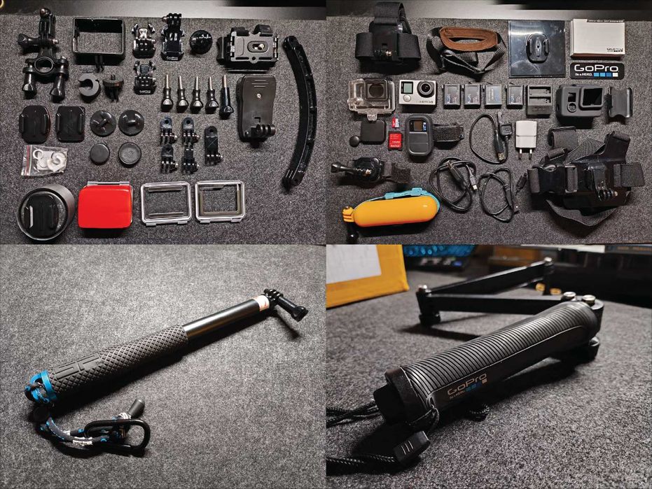 Gopro Hero + MEGA PACK Acessórios