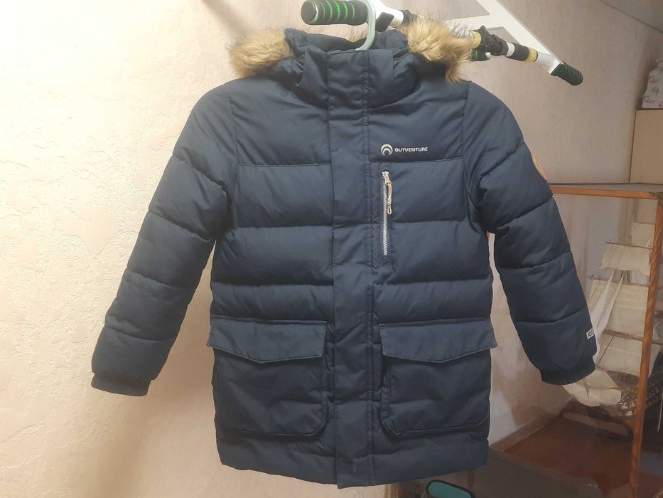 Зимова куртка пуховик Outventure 128-134