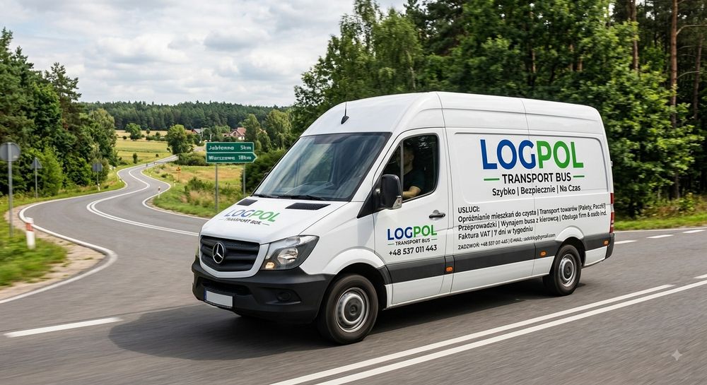 Transport kompleksowy przeprowadzki usługi transportowe  od A do Z