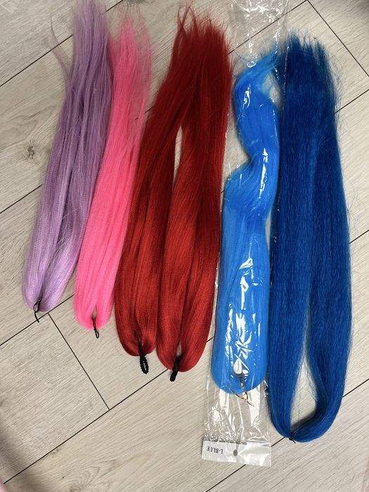 Włosy na warkoczyki kanekalon poliester