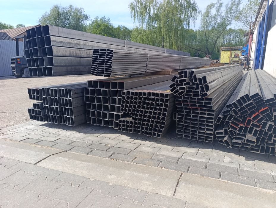 Profil zamknięty 80x60x5 2 gatunek Profile  metalowe 40x40  na ogrodzenia konstrukcję