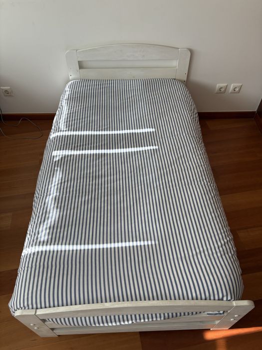 Cama rústica para crianca extensivel 1.40m/1,96m