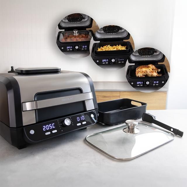 Fritadeira air fryer e grill Cecotec