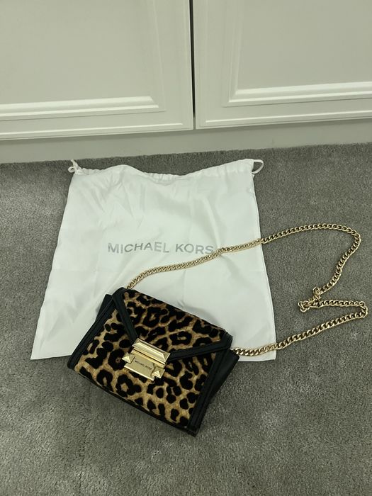 Michael Kors Whitney mini Leopard bag