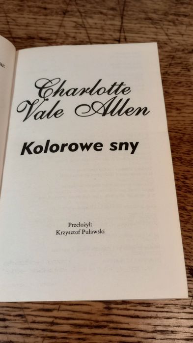 Kolorowe sny. Charlotte Vale Allen