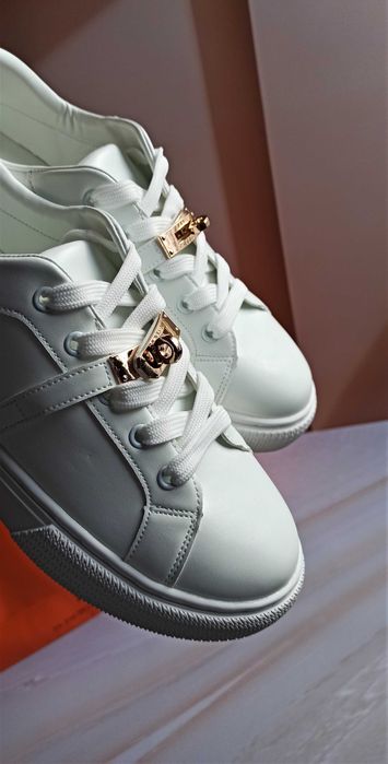 Кеди жіночі білі (кеды женские белые)