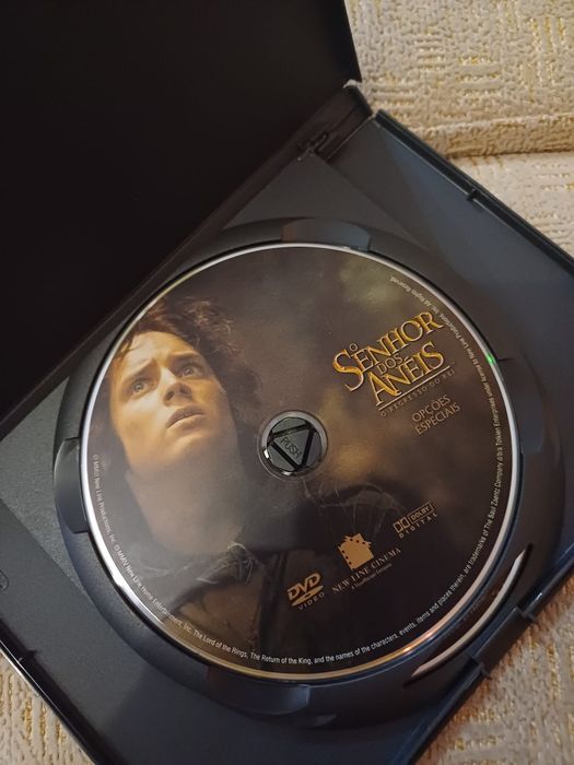 Coleção da trilogia O Senhor dos aneis - DVD