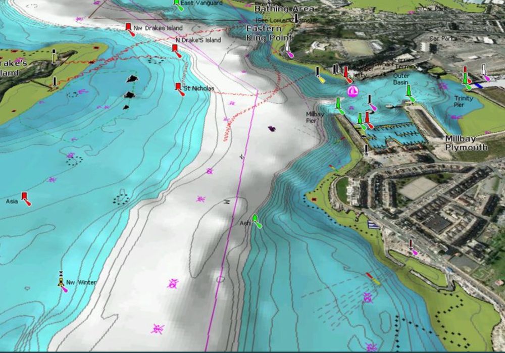 2026 Navionics Platinum+ NPEU81R Mapa Batymetryczna Polska Bałtyk