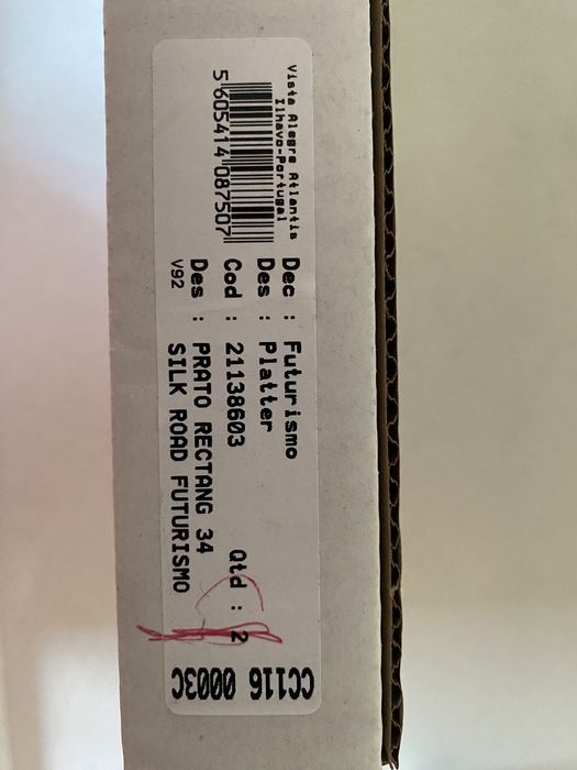 Vista Alegre rectangular plate429086856646512642