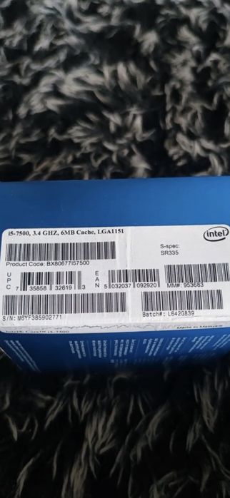 Intel Core i5-7500