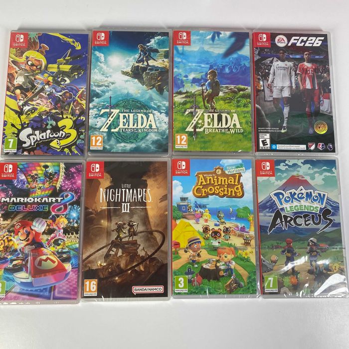 Консоль Nintendo Switch OLED 64GB Blue Red Свіч Новий Запакований ОЛЕД