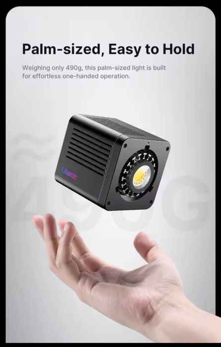 світло Ulanzi L024 RGB  40Вт 2500-6500К з блоком живле