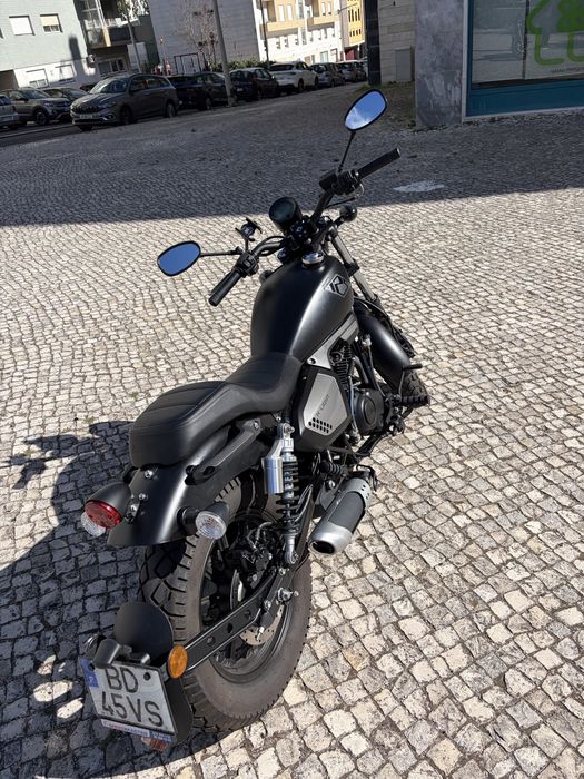 Keeway K-Light 125 – Ano 2023 – Só 2.800 km