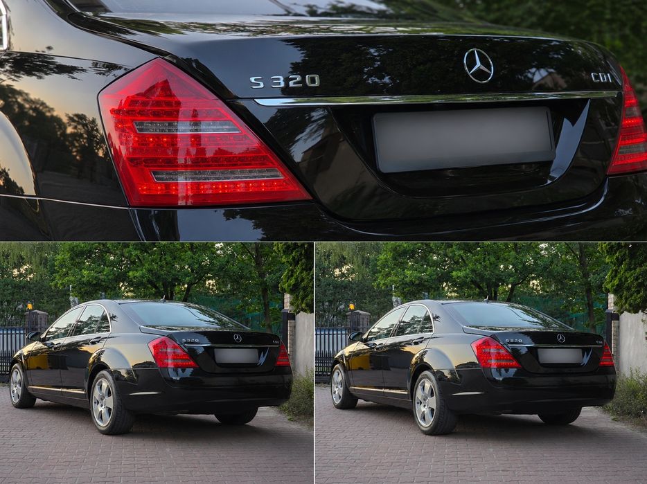 Mercedes-Benz S 320 Cdi* Night Vision*Aktywny Tempomat*Radar* Dociągi*Lodówka*