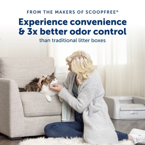 Автоматичний лоток для туалету з грудкувальним наповнювачем