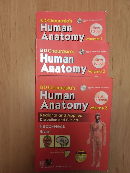 B D Chaurasia Anatomy Анатомия 6 edition Чаурасия