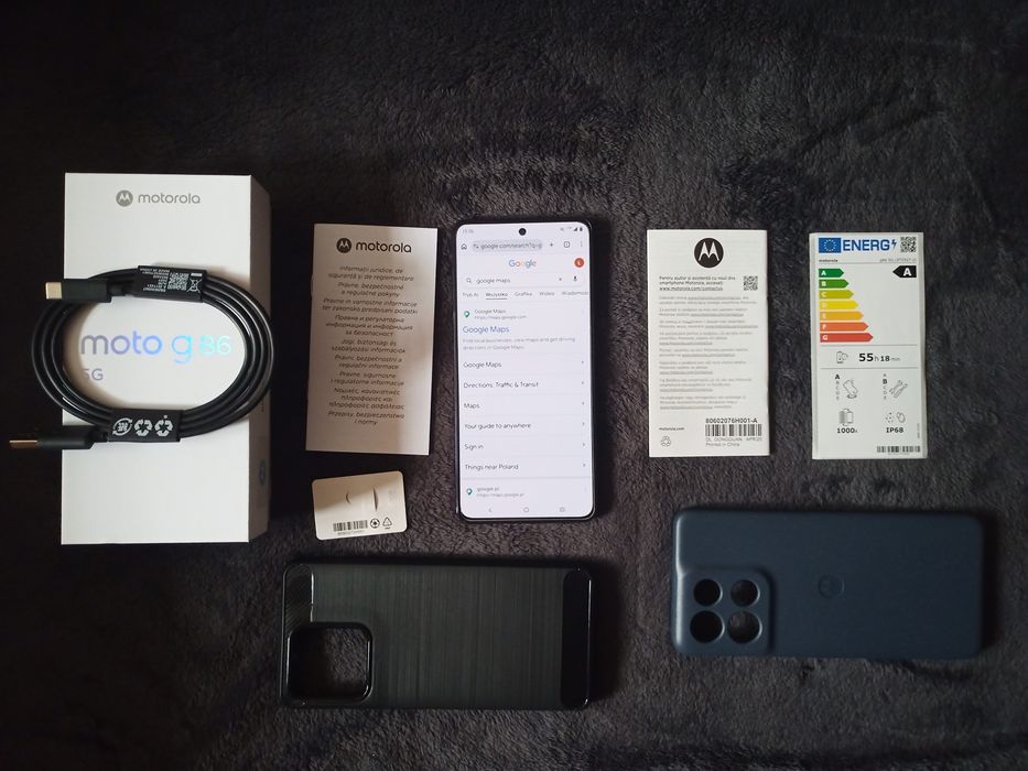 Motorola G86 5G 8/256 GB okazja jak nowy