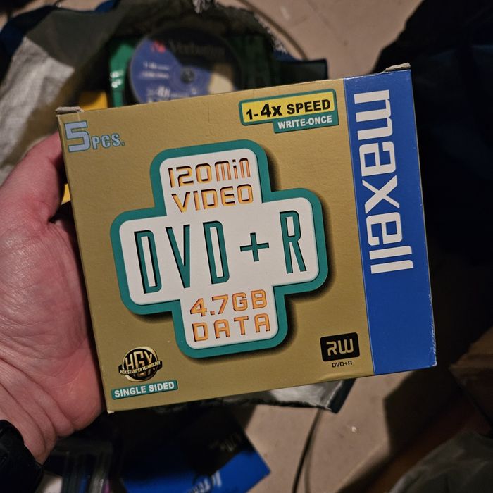 Caixas seladas de DVDs R/RW64739770822787124