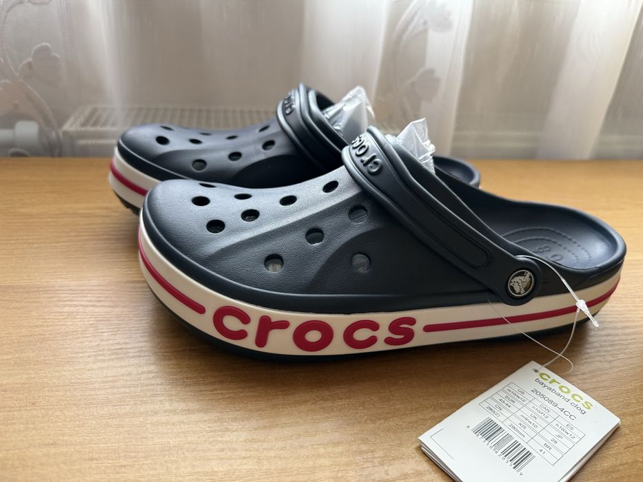 Crocs classic в наявності сірі та сині 27 см
