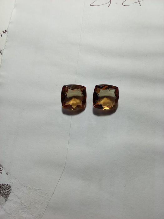 Par de Alexandritas Mudança de Cor  – 16,70 Quilates