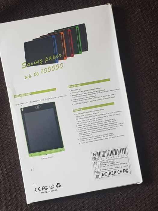 Tablet para crianças para escrever e desenhar NOVO