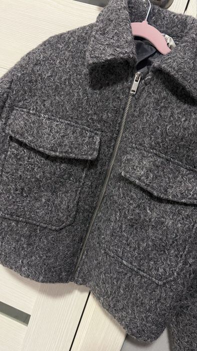 Куртка демісезонна фетрова для дівчинки H&M