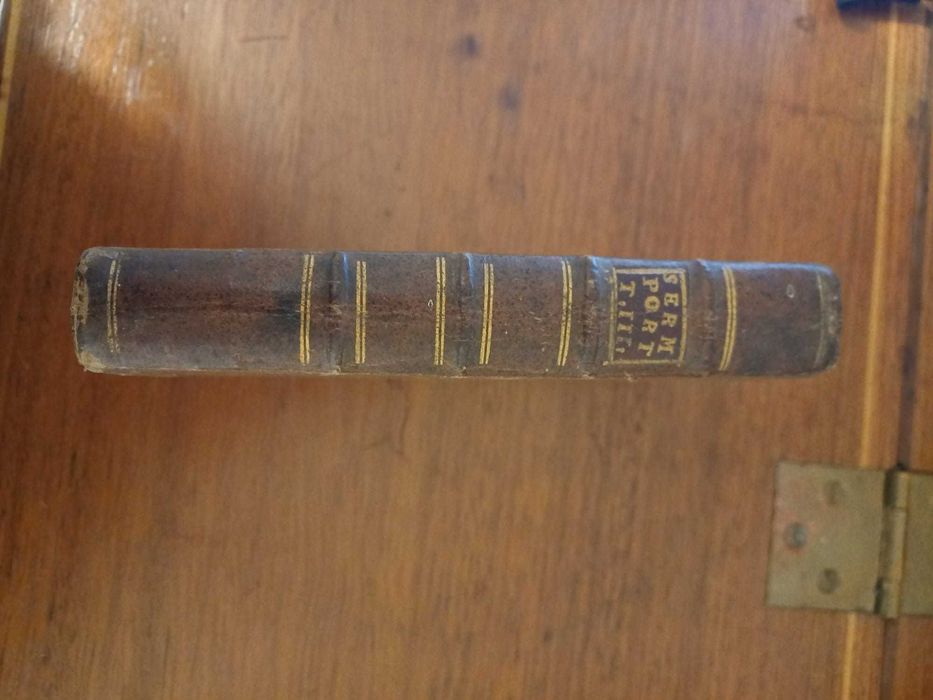 LIvro Antigo- Sermões Portuguezes-1782