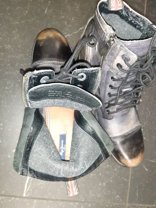 Buty skórzane zimowe męskie Rozmiar 43 Katowice