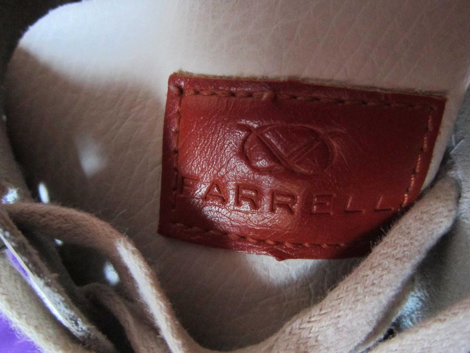 Buty Farrell ze skóry cielęcej