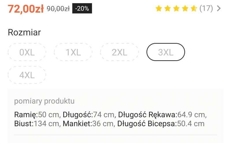 Fajna narzutka 3 xl