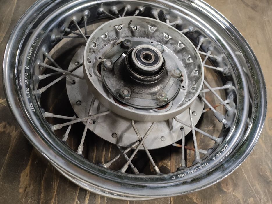 Yamaha drag star 400/650 задній диск
