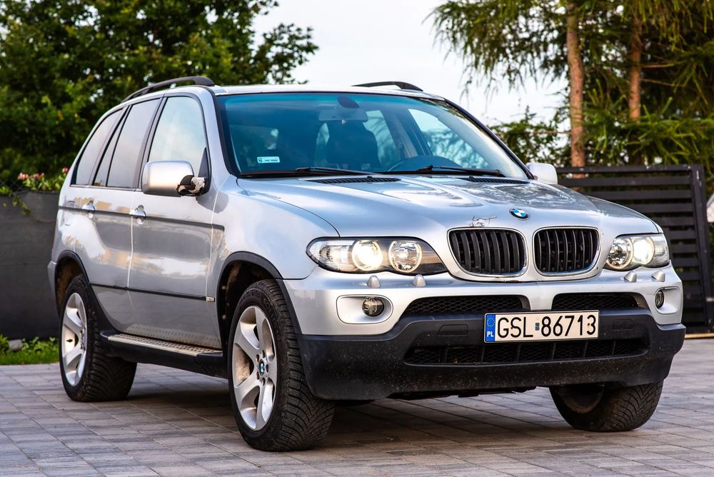 BMW X5 x5 e53 bogate wyposażenie 3.0i m54 z gazem panorama  skóry