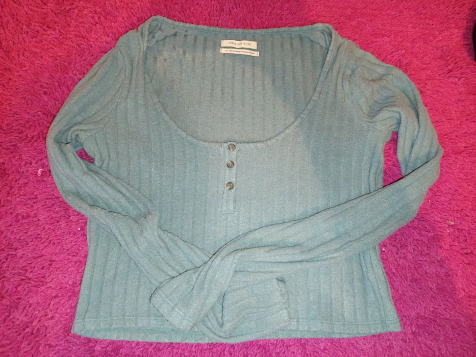 Niebieski top urban outfitters